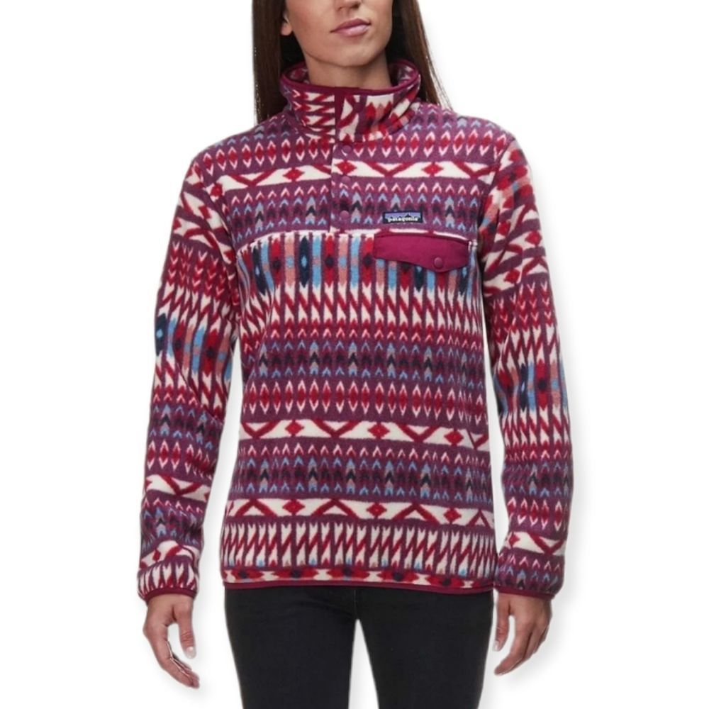 PATAGONIA Women's Lightweight Synchilla Snap-T Fleece Kuta Klash S